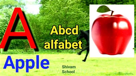 A For Apple B For Ball Alfabet Alphabet Songs Abcd Alfabet Phonics