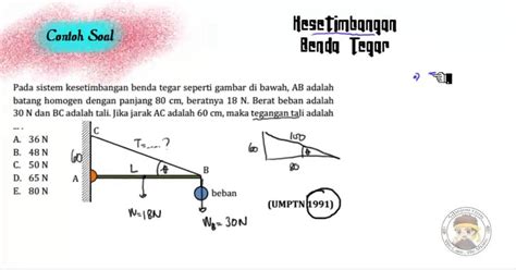 Rumus Kesetimbangan Fisika Homecare24