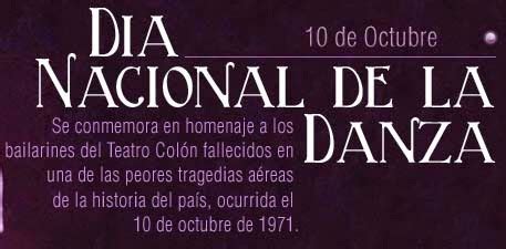 10 De Octubre Dia Nacional De La Danza