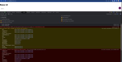 Hot Reload Not Working With Naive Ui Elements Issue 7 Baiyuetribe