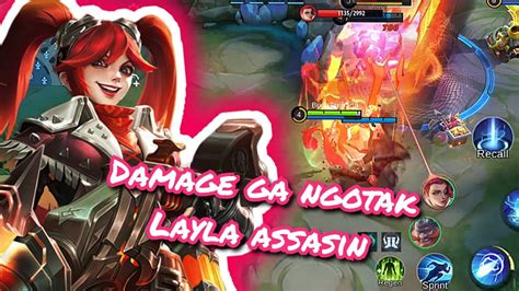 Revamp Layla Skin Blazing Ada Kereta Hantunya Mlbb Youtube