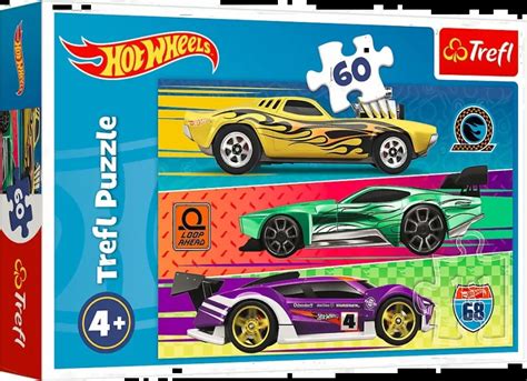 TREFL Puzzle Hot Wheels Závod dílků Puzzle puzzle cz