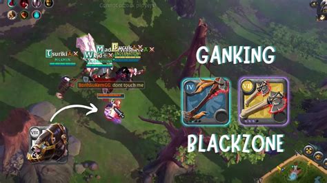 Albion Online BLACKZONE GANKING Albion Online Ganking YouTube