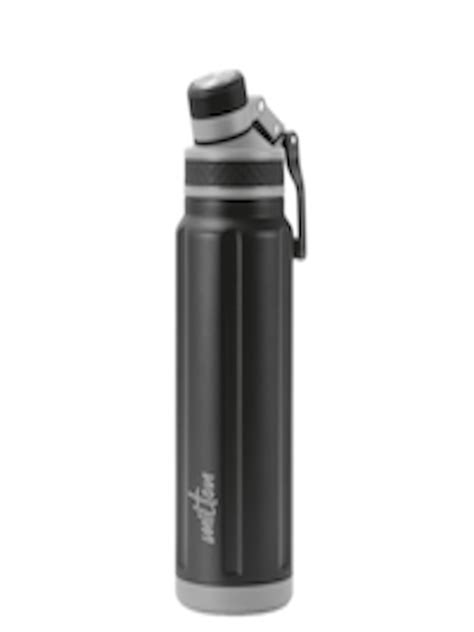 Buy Milton Mysporty 800 Black Thermosteel Insulated Hot And Cold Water Bottle 800 ML Water