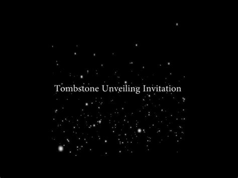 Tombstone Invitation Infoupdate Org