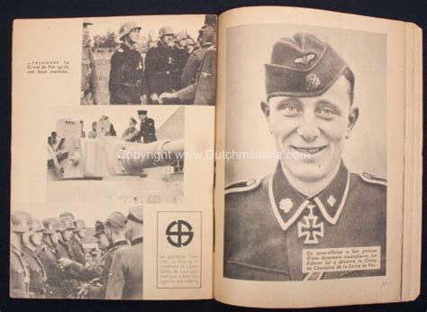 Brochure Waffen Ss La Ss Tappelle Very Rare French Edition