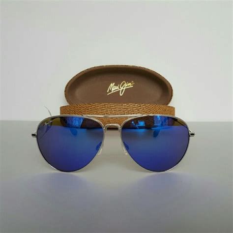 NWT Maui Jim 'Mavericks' Aviator Sunglasses | Sunglasses, Maui jim ...