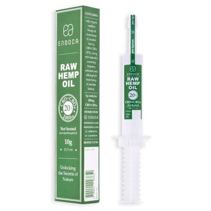 Endoca Raw Hemp Oil Extract