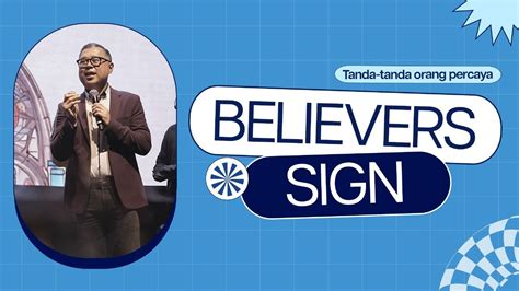 LIVE Believers Sign Ps Andy Tjokro Sunday Service 18 Agustus