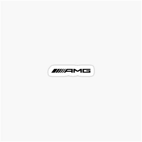 "black amg logo" Sticker for Sale by Heacockelse | Redbubble