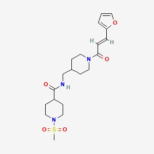 E N 1 3 Furan 2 Yl Acryloyl Piperidin 4 Yl Methyl 1