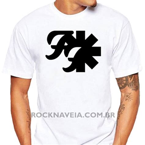 Camiseta Masculina Foo Fighters Red Hot Chili Peppers ESTAMPARIA ROCK NA VEIA