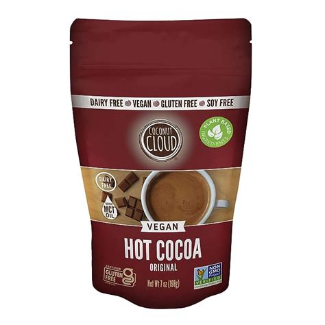 Amazon Coconut Cloud Dairy Free Instant Hot Cocoa Mix Vegan Natural Delicious Creamy