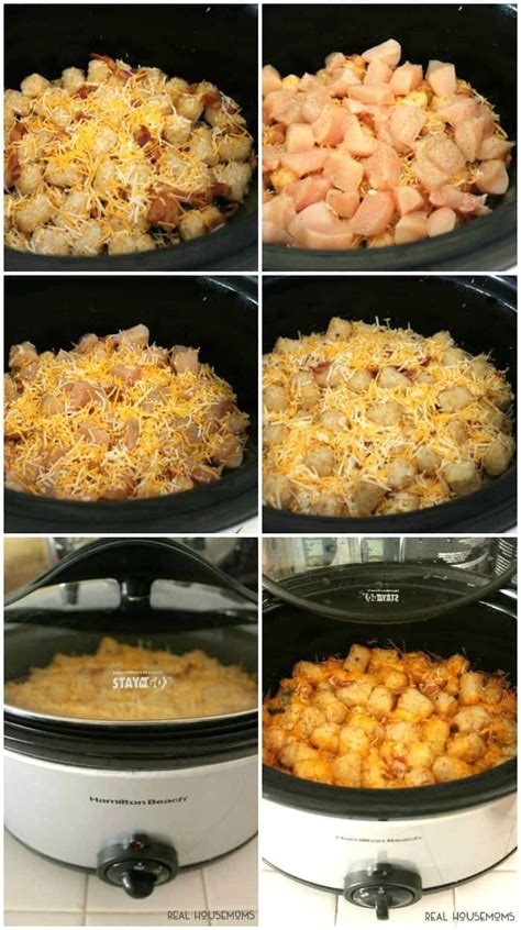 Crock Pot Cheesy Chicken Bacon Tater Tot Bake Artofit