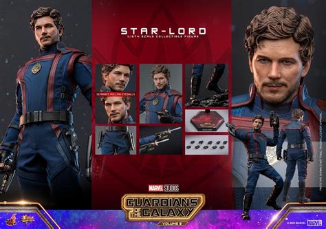 Hot Toys 1 6系列 可動模型 MMS709 星際異攻隊3 星爵 無人島玩具