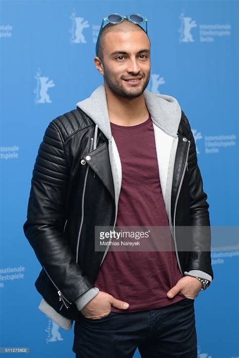 Actor Amir Jadidi attends the 'A Dragon Arrives!' (Ejhdeha Vared Mishavad!) photo call during ...