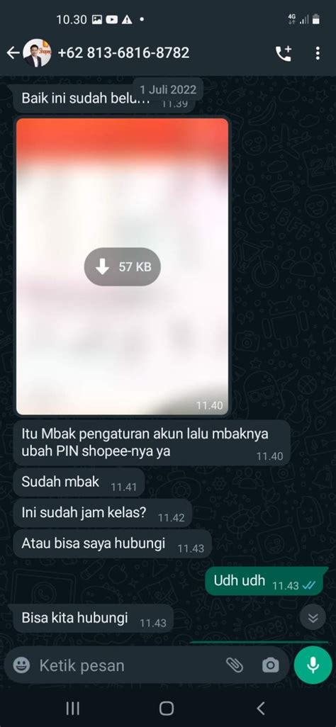 Korban Penipuan Mengatasnamakan Shopee