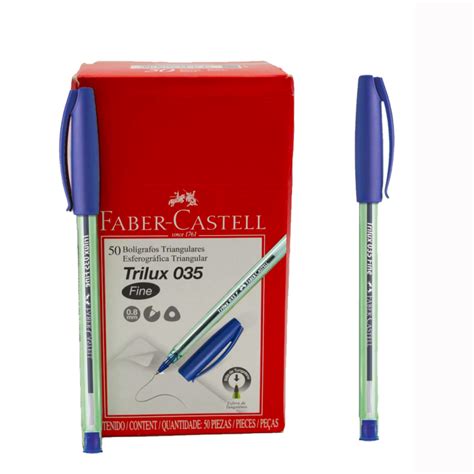 Bol Grafo F Trilux Faber Castell Azul J Suministros