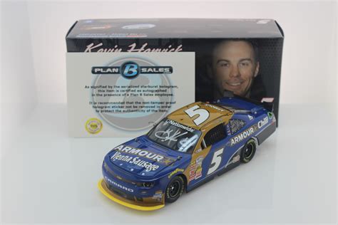 Kevin Harvick Autographed 2014 Armour Foods 1:24 Nascar Diecast