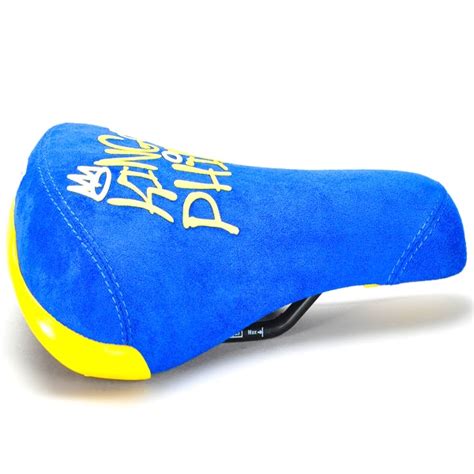 King Philly Blue Seat Mafia Wheelie Bike Seat Outside Play