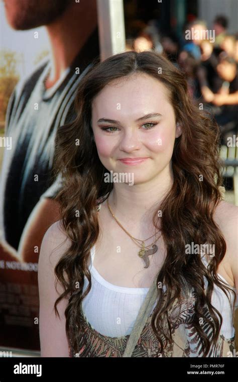 Madeline Carroll At The World Premiere Of Warner Bros Picturess The Lucky One Arrivals Held