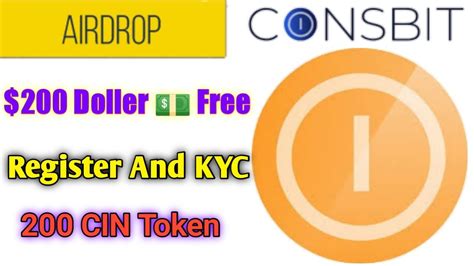 200 Doller Airdrop Get Everyone COINSBIT Indian New CryptoCurrency