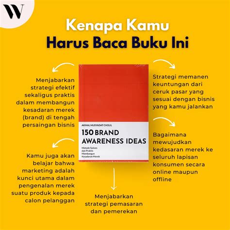 Jual Buku Bisnis 150 Brand Awareness Ideas Metode Sukses Dan Praktis