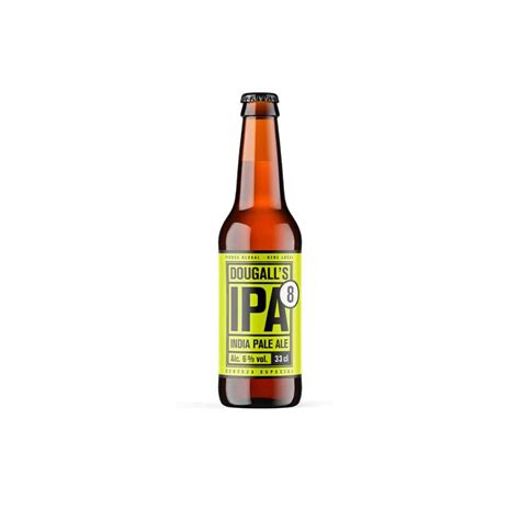 Cerveza Artesana De Cantabria Dougalls IPA 8 6alc 33cl Dcervezas