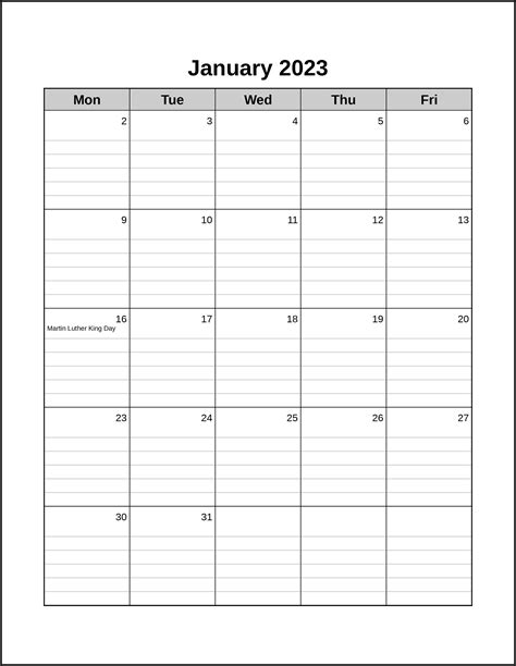 Free Printable Monthly Calendar Uk With Bank Holidays Printable