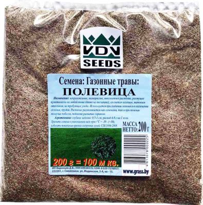VDV Seeds Полевица (200г) Семена газонной травы купить в Минске, Гомеле ...