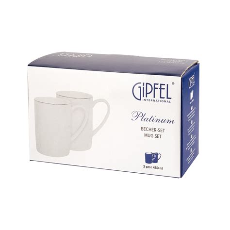 Набор кружек Gipfel Platinum 51538 450 мл 2 предмета - купить в Москве ...
