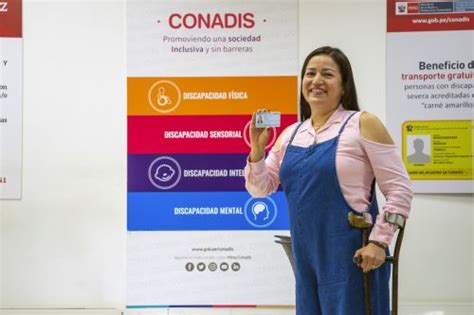 Conoce cuáles son los beneficios del carné del Conadis para personas