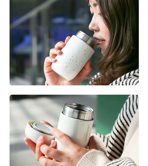 Hot Sale Tumbler Hot And Cold Mini Starry Sky Thermos 200ml Thermos Bottle Water Cup Couple