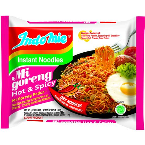 Indomie Mi Goreng Hot And Spicy Flavour G