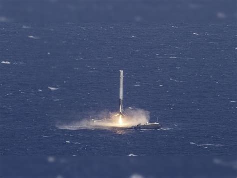 Spacex Makes History Successfully Launches First Recycled Rocket Booster