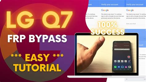Lg Frp Unlock Without Pc Youtube