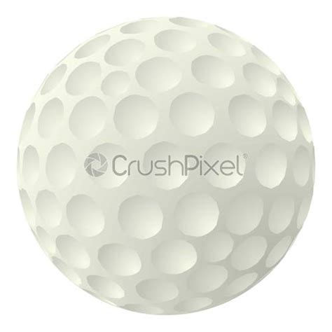 Golf ball icon, cartoon style - stock vector 3750289 | Crushpixel