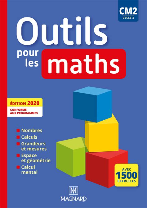 Outils Pour Les Maths Cm Manuel L Ve Magnard