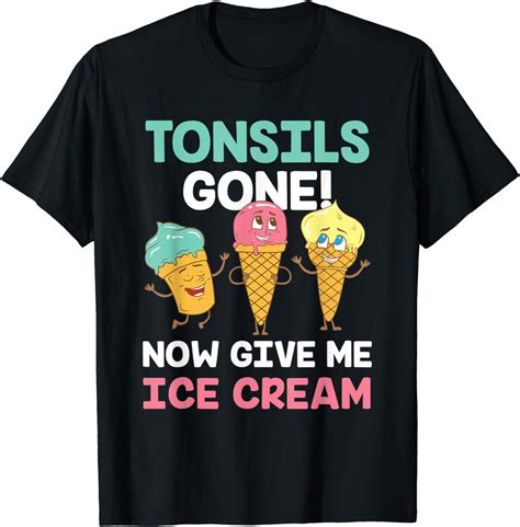 Tonsil Removal Ice Cream