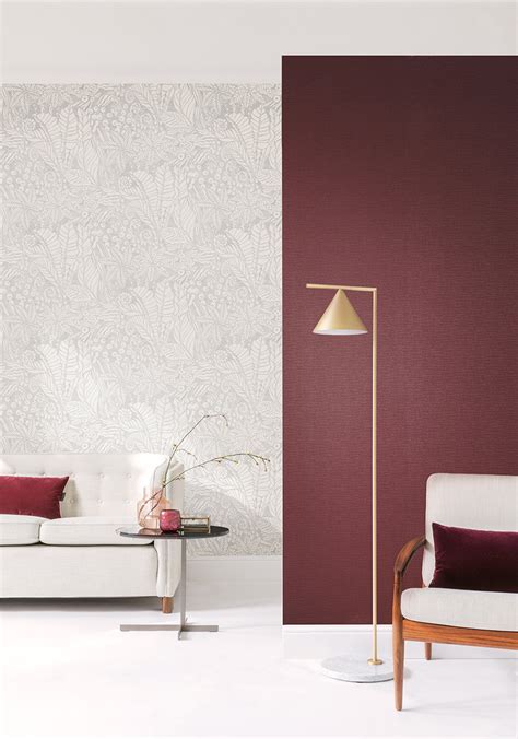 All over nature wallcovering bedroom Khrôma by Masureel