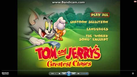 Opening To Tom And Jerrys Greatest Chases 2000 Dvd 2009 Reprint