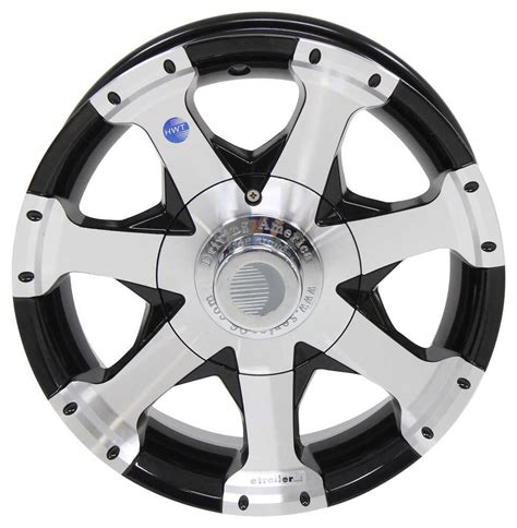 Aluminum Hi Spec Series 6 Trailer Wheel 15 X 6 Rim 6 On 5 1 2