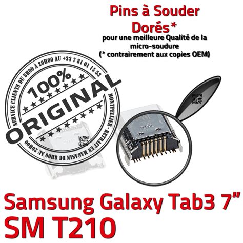 Original Samsung Galaxy Tab Sm T Connecteur De Charge Souder