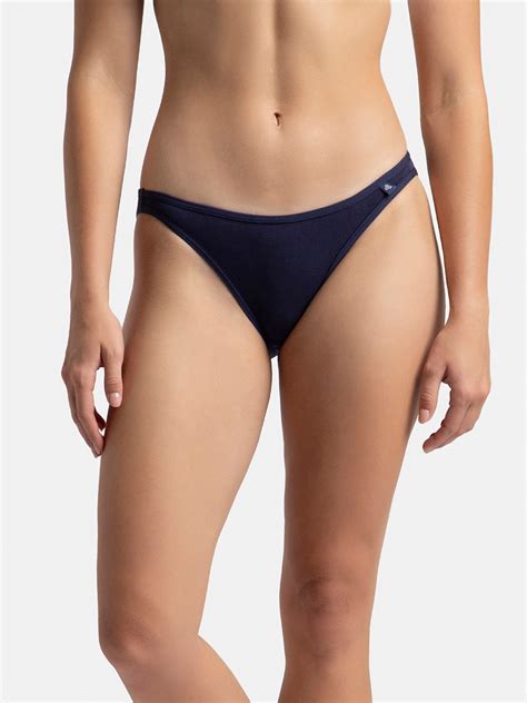 Buy Jockey Super Combed Cotton StayFresh Low Waist Bikini SS02 Briefs For Women 17070608 Myntra