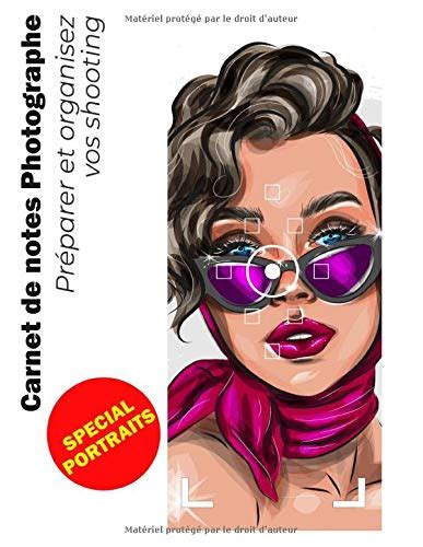 Buy Carnet de notes photographe Spécial Portrait Préparez et