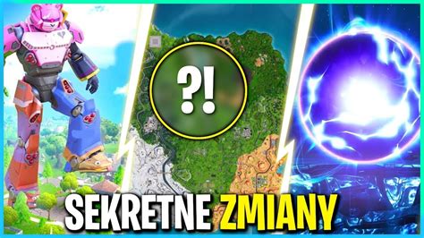 WSZYSTKIE SEKRETNE ZMIANY NA MAPIE O KTÓRYCH NIE WIESZ Fortnite