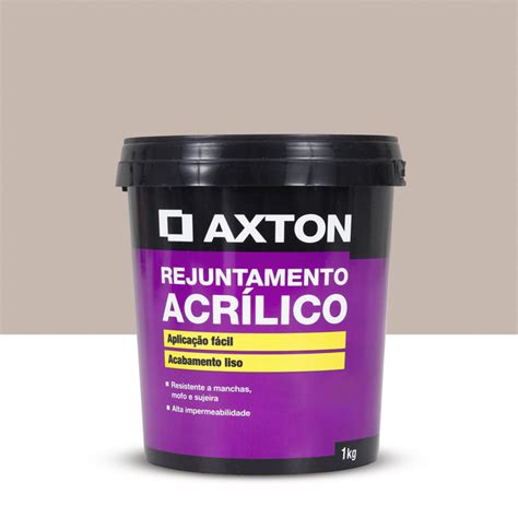 Rejunte Acrílico Rejunte Base Plástica Areia 1kg Axton Leroy Merlin