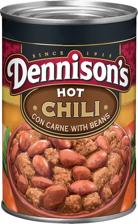 Dennisons Chili Con Carne Hot With Beans 15 Oz 133125