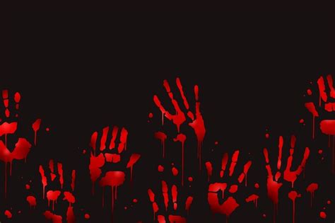 Bloody Handprint Transparent Images Free Download On Freepik