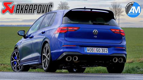 NEW Golf 8 R Performance Pure Akrapovic SOUND By Automann YouTube